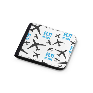 Fly Be Free Designed Wallets