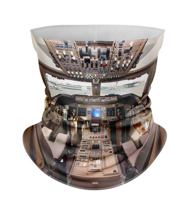 Boeing 747 Cockpit Designed Full Face & Ski Masks