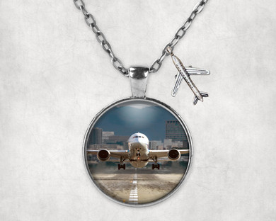 Departing Boeing 787 Dreamliner Designed Necklaces