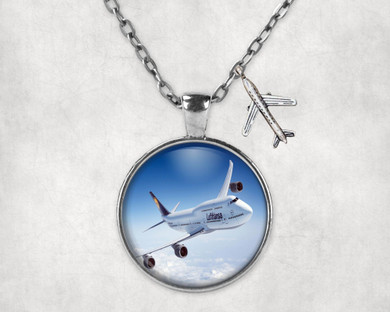 Cruising Lufthansa's Boeing 747 Designed Necklaces