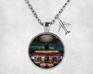 Boeing 777 Cockpit Designed Necklaces
