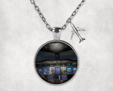 Airbus A380 Cockpit Designed Necklaces