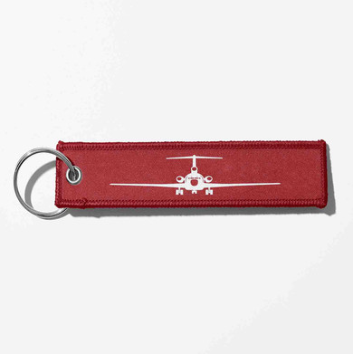 Boeing 727 Silhouette Designed Key Chains