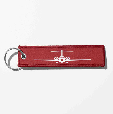 Boeing 717 Silhouette Designed Key Chains