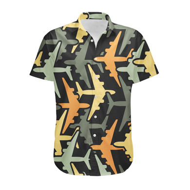 Volume 2 Super Colourful Airplanes Designed 3D Shirts