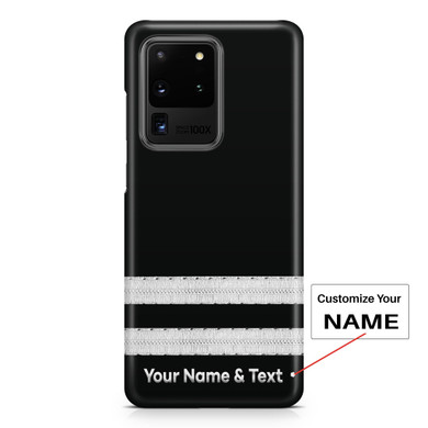 Silver Pilot Epaulette Designed (Customizable) Samsung S & Note Cases