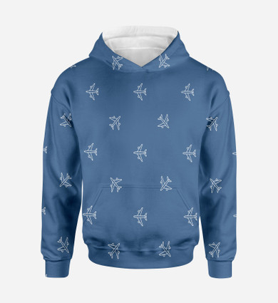 Nice Airplanes Printed 3D Hoodies