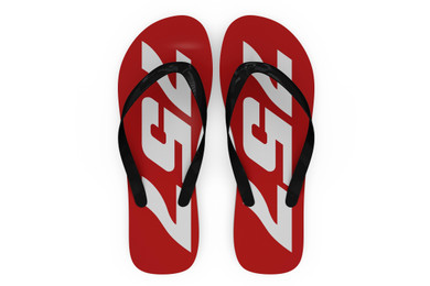 Boeing 757 Text Designed Slippers (Flip Flops)