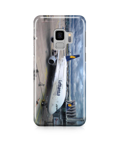 Lufthansa's A380 At the Gate Printed Samsung J Cases