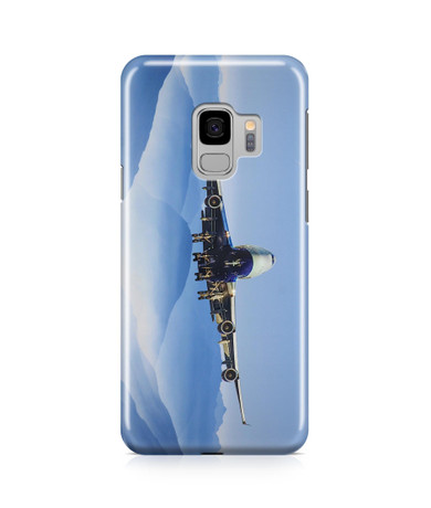 Landing Boeing 747 From Front Printed Samsung J Cases
