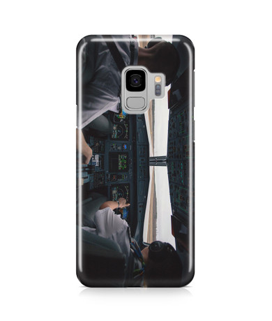 Departing Aircraft's Cockpit Printed Samsung J Cases