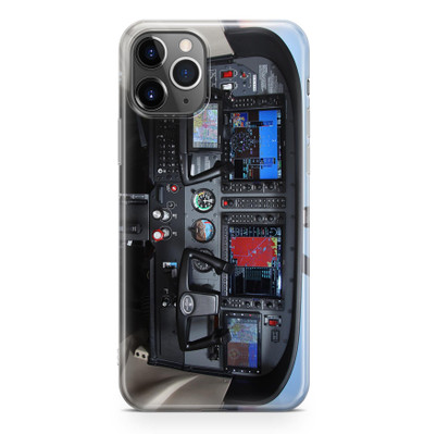 Cessna 172 Cockpit Printed iPhone Cases