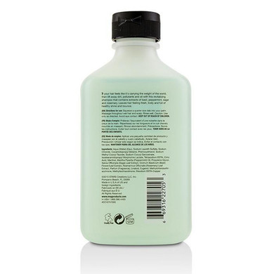 MOP Basil Mint Revitalizing Shampoo (For Normal to Oily Hair) - 250ml-8.45oz
