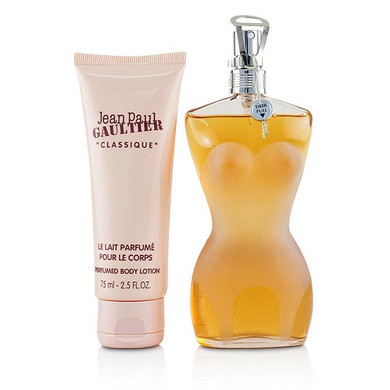 Classique Coffret: Eau De Toilette Spray 100ml-3.3oz + Perfumed Body Lotion 75ml-2.5oz - 2pcs