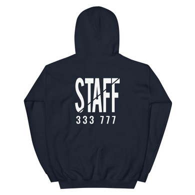 LVLYSL "STAFF" Navy Hoodie