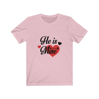 Valentine His Mine Unisex T-shirt