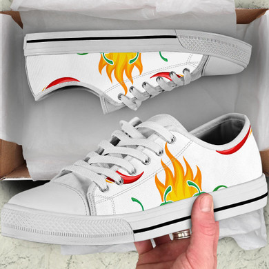 Flaming hot Canvas shoes(low top)