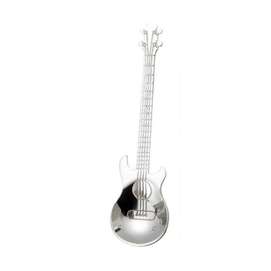 Coffee spoon Stainless Steel 12cm Multicolor Easy to clean Guitar Spoons Rainbow Coffee Spoon Flatware creative Drinking Tools