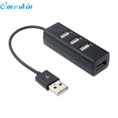 4-Port Splitter Hub Adapter Mini USB 2.0 Hi-Speed Adapter For PC Computer 60315