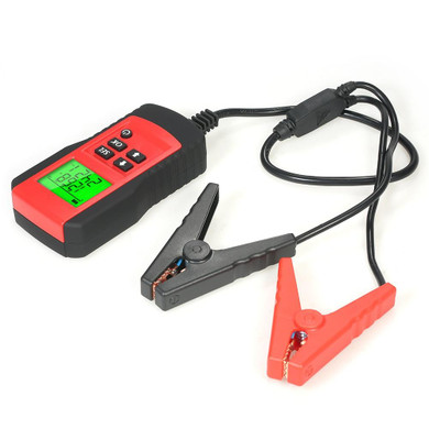 12V Digital Battery Analyzer LCD Display Car Battery Tester Analyzer Automotive Vehicle Battery Diagnostic Tester Tool AE300