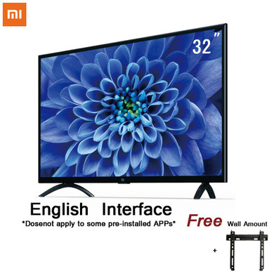 Xiaomi Smart 4A 32 inches 1366x768 LED Television TV Set HDMI WIFI Miracast Ultra-thin1GB Ram 4GB Rom Game Play Display