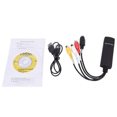 USB 2.0 VHS To DVD Converter Audio Video Adapter Capture Card Supports worldwide video systems including NTSC, PAL & SECAM.