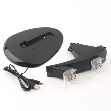 1Pc LED Dual USB Charging Charger Dock Docking Cradle Station Stand for Sony Playstation 4 PS4 Game Gaming Controller Charger