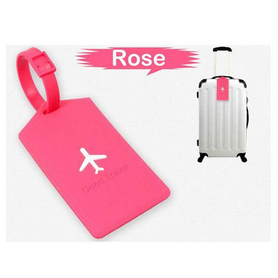 Rectangle & Round Airplane Designed Luggage Tags