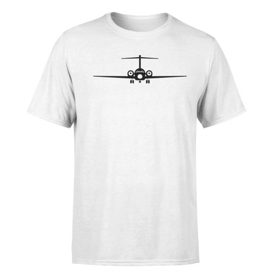 Boeing 717 Silhouette Designed T-Shirts