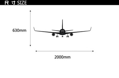 Boeing 767 Designed Wall Sticker