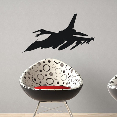 Amazing Fighter Jet Designed Wall Sticker