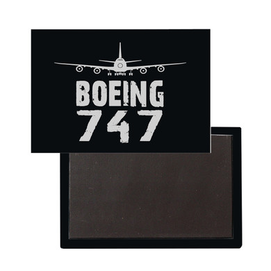Boeing 747 Plane & Designed Magnet