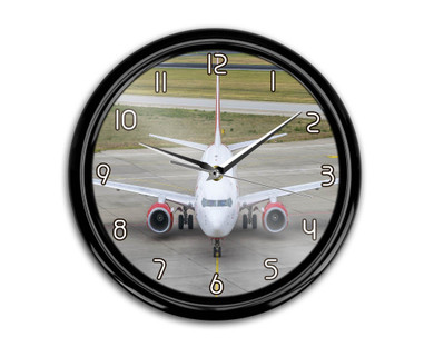 Face to Face with Boeing 737 Printed Wall Clocks