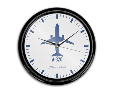 Airbus A320 Printed Wall Clocks