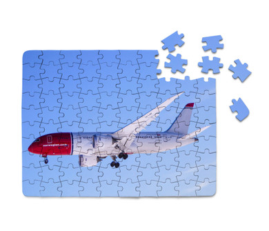 Norwegian Boeing 787 Printed Puzzles