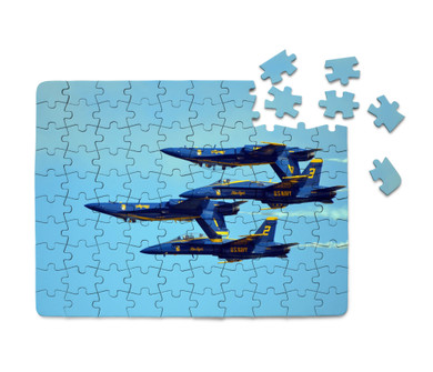 US Navy Blue Angels Printed Puzzles