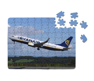 Departing Ryanair's Boeing 737 Printed Puzzles