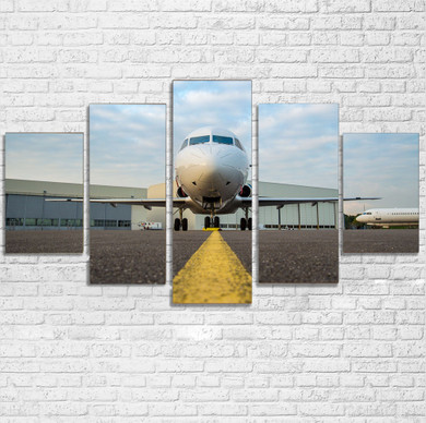 Face to Face with Beautiful Jet Printed Multiple Canvas Poster