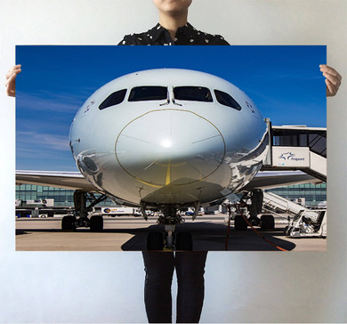Face to Face with Boeing 787 Printed Posters
