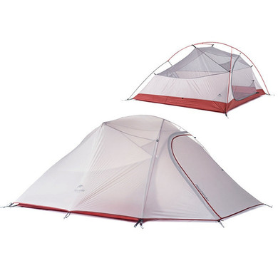 Naturehike NH15T003-T Outdoor 3 Persons Camping Tent Double Layer Waterproof UV Sunshade Canopy