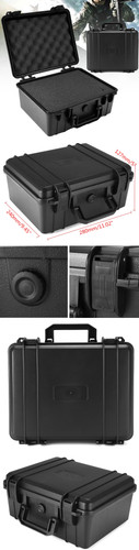 Outdoor Portable Waterproof Hard Carry Case Bag Tool Kits Storage Box Safety Protector Organizer