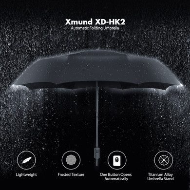 Xmund XD-HK2 Automatic Umbrella 2-3 People Portable Camping UPF50+ Waterproof Folding Sunshade