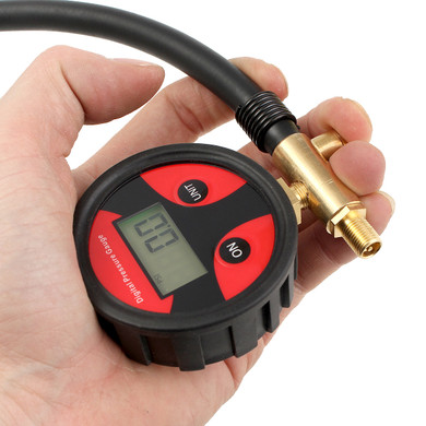 Tyre Tire LCD Digital Air Pressure Gauge Meter Auto Motorcycle Car Truck