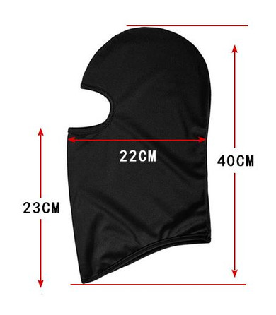 Motorcycle Helmet Balaclava Scarf Snood Neck Warmer Face Mask
