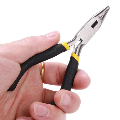 DANIU 8Pcs Round Beading Nose Pliers Wire Side Cutters Pliers Tools Set