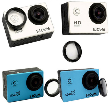 Action Sports Camera UV Filter Optical Glass Lens Protective Cover For SJCAM SJ4000 Wifi SJ4000 Plus