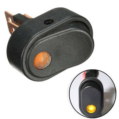 12V 30A LED Light Rocker Toggle Switch SPST ON OFF for Car Truck Van Boat
