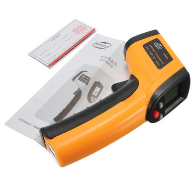 BENETECH GM320 Non Contact Laser LCD Display Digital IR Infrared Thermometer Temperature Meter Gun -50℃ to 330℃