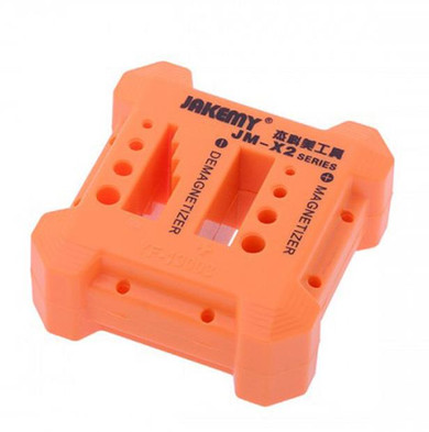 JAKEMY JM-X2 Magnetizer Demagnetizer For Steel Screwdriver Blades Tweezers Hand-tools Metal Tools