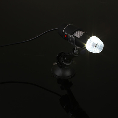 DANIU New USB 8 LED 500X 2MP Digital Microscope Endoscope Magnifier Video Camera with Suction Cup Stand